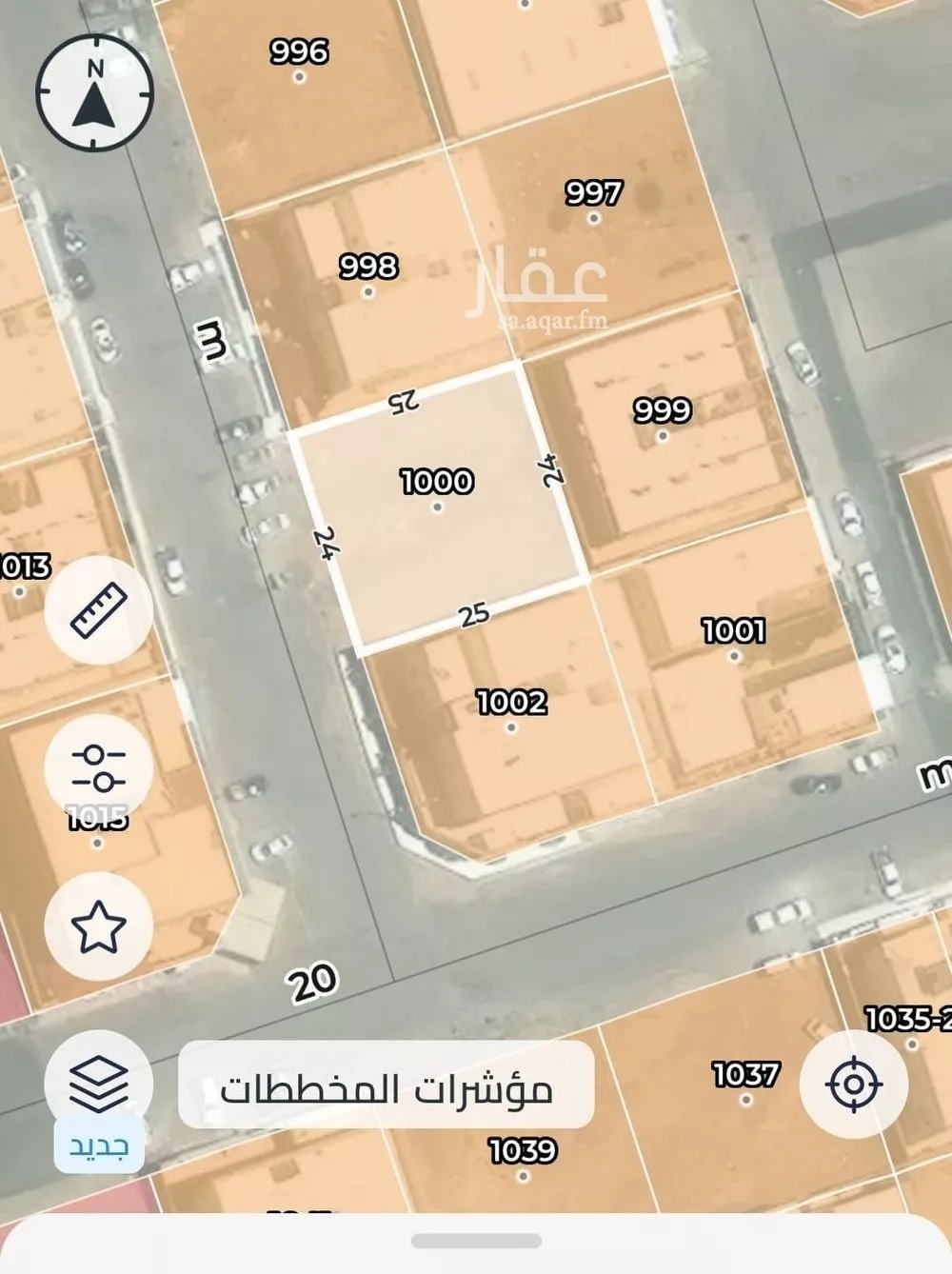 أرض للبيع في شارع عمار الدةنى, حي كتانة, مدينة المدينة المنورة, منطقة المدينة المنورة 1 صورة