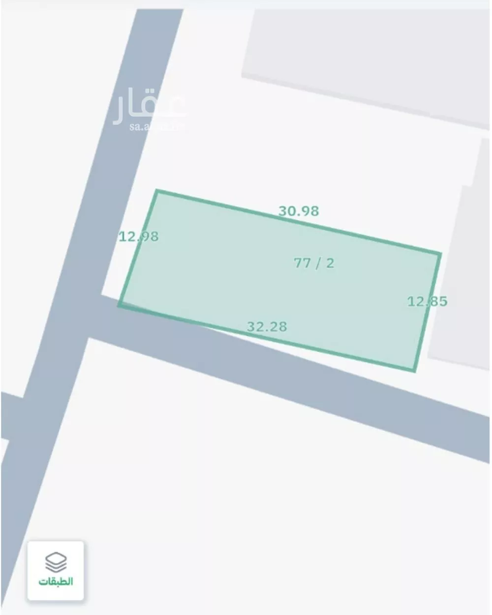 أرض للبيع في شارع ابو حفص النيسابوري, حي العزيزية, مدينة المدينة المنورة, منطقة المدينة المنورة 1 صورة