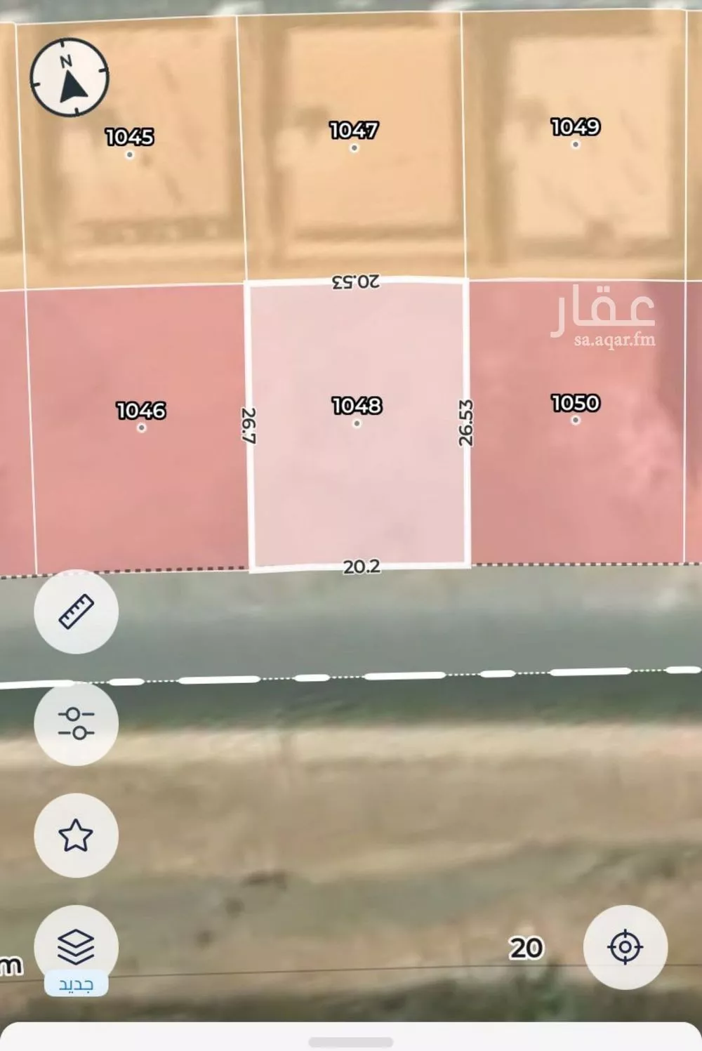 أرض للبيع في شارع الترمذي, حي سكة الحديد, مدينة المدينه المنوره, منطقة المدينة المنورة 1 صورة