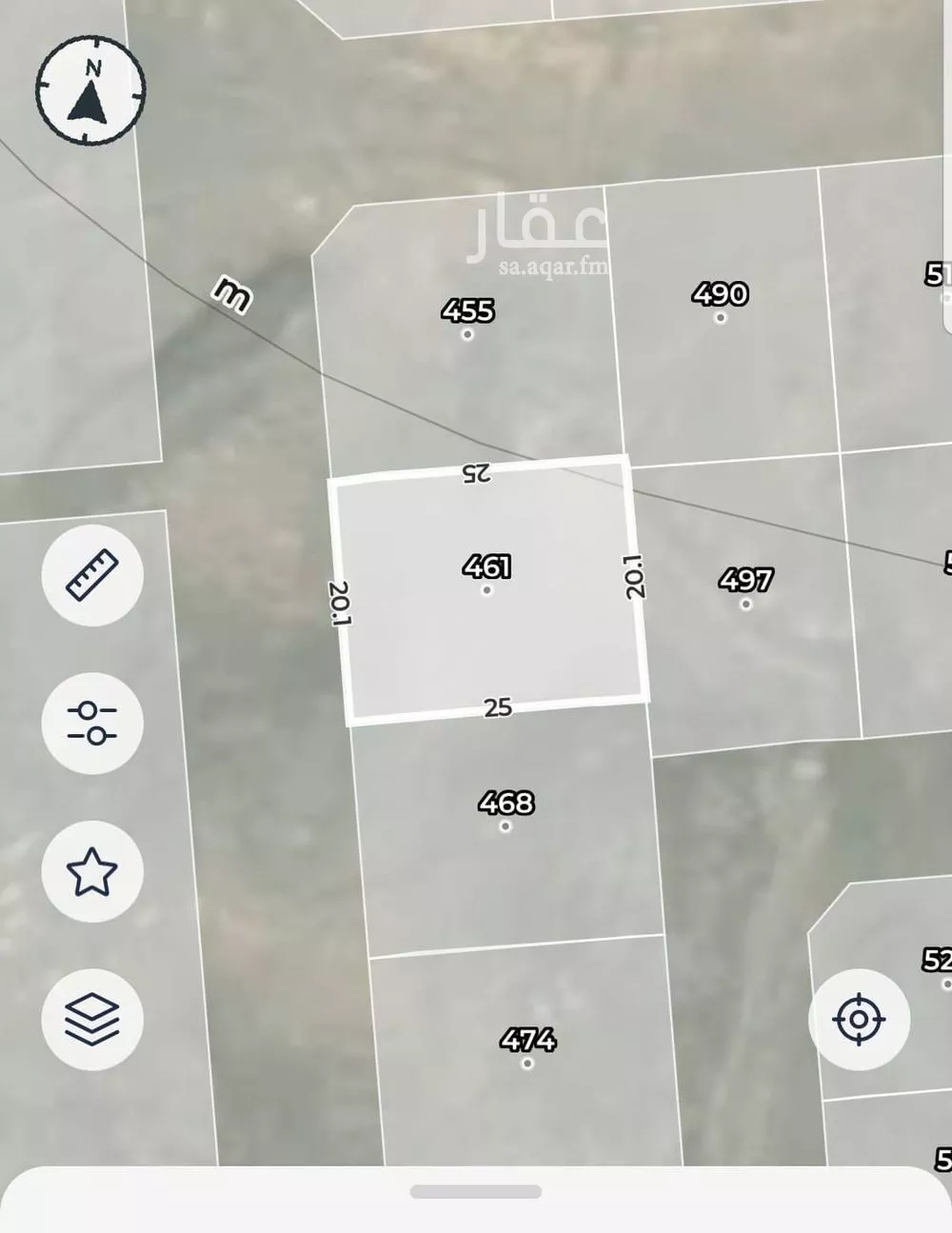 أرض للبيع في حي الجصة, مدينة المدينه المنوره, منطقة المدينة المنورة 1 صورة