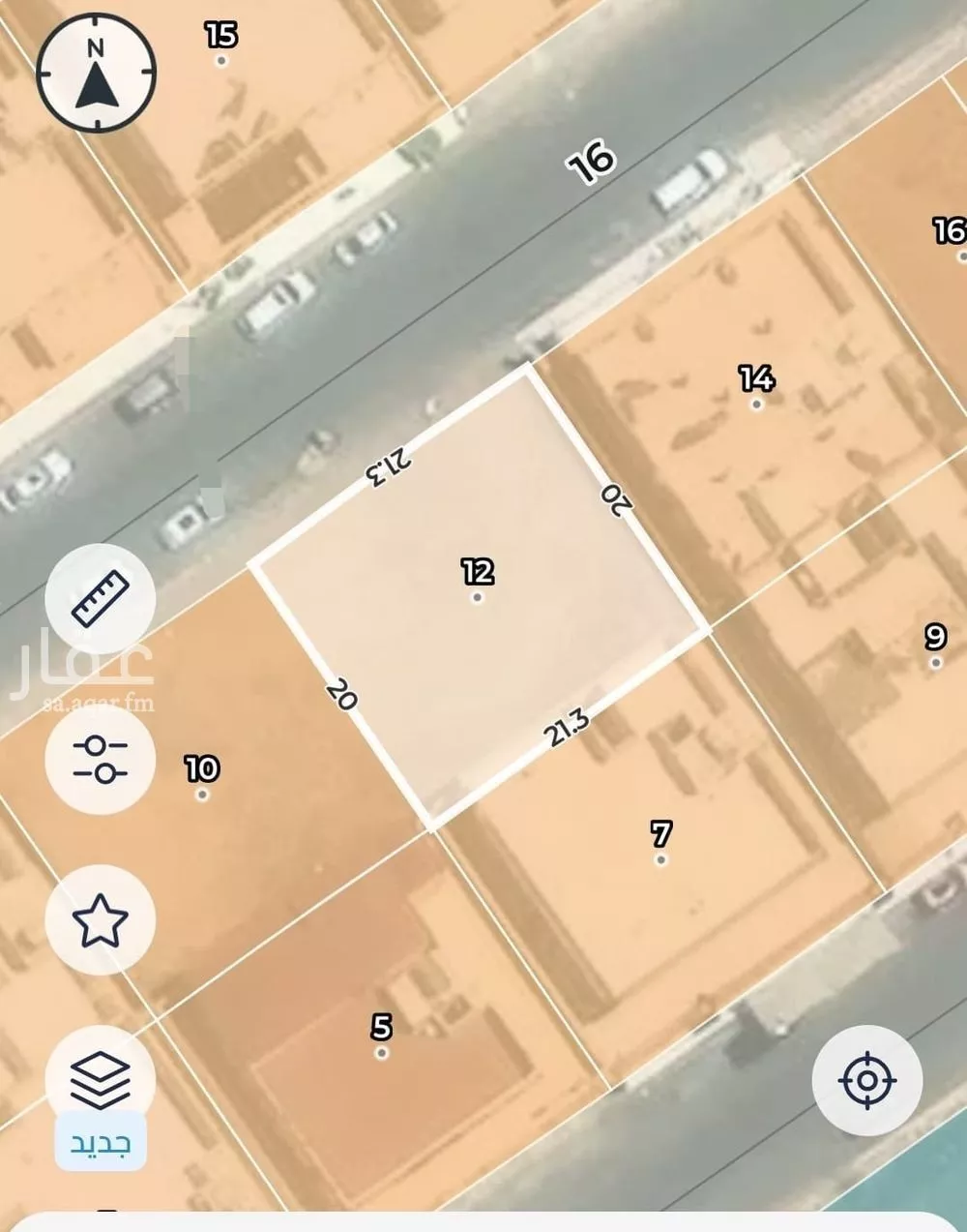 أرض للبيع في شارع احمد غازي عيد الجهني, حي نبلاء, مدينة المدينة المنورة, منطقة المدينة المنورة 1 صورة