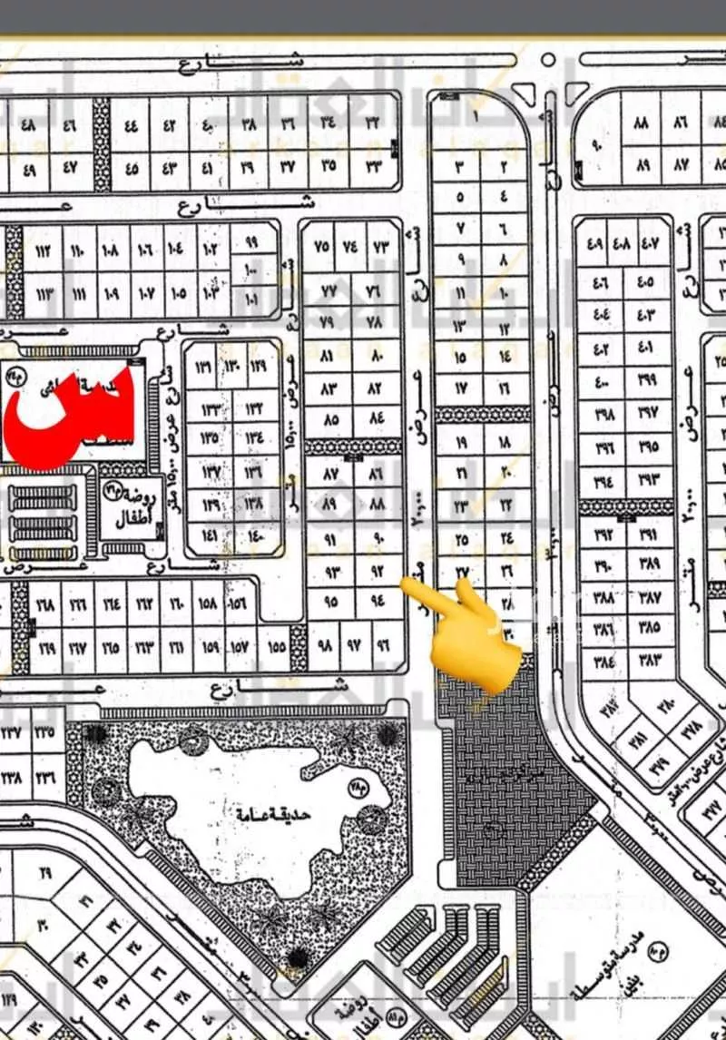 أرض للبيع في حي الورود الثاني, مدينة الاحساء, المنطقة الشرقية 1 صورة