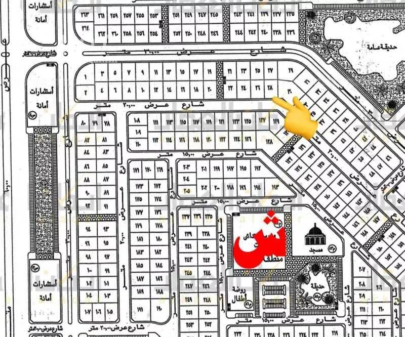 أرض للبيع في حي الورود الثاني, مدينة الاحساء, المنطقة الشرقية 1 صورة