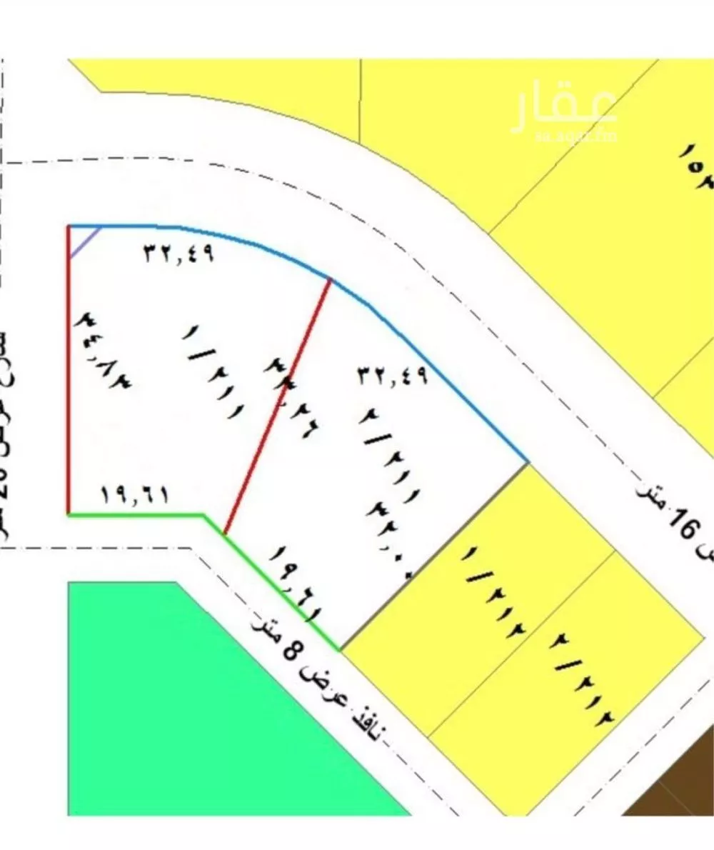 أرض للبيع في شارع ناصر بن عيد, حي الكوثر, مدينة الخبر, المنطقة الشرقية 1 صورة