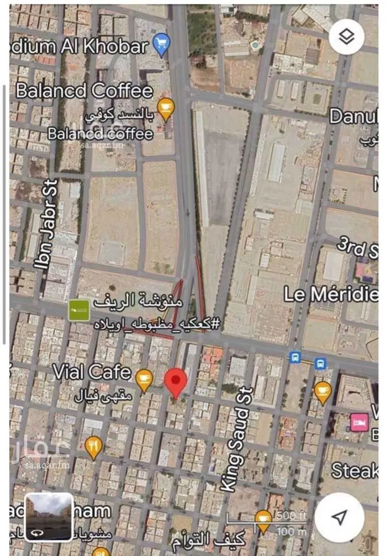 أرض للبيع في شارع الملك خالد , حي الخبرالشمالية, مدينة الخبر, المنطقة الشرقية 1 صورة