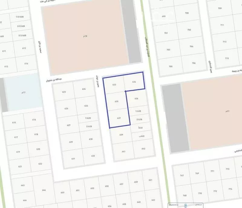 أرض للبيع في شارع الحارث بن عبدالمطلب, حي الجامعة, مدينة ثادق, منطقة الرياض 1 صورة