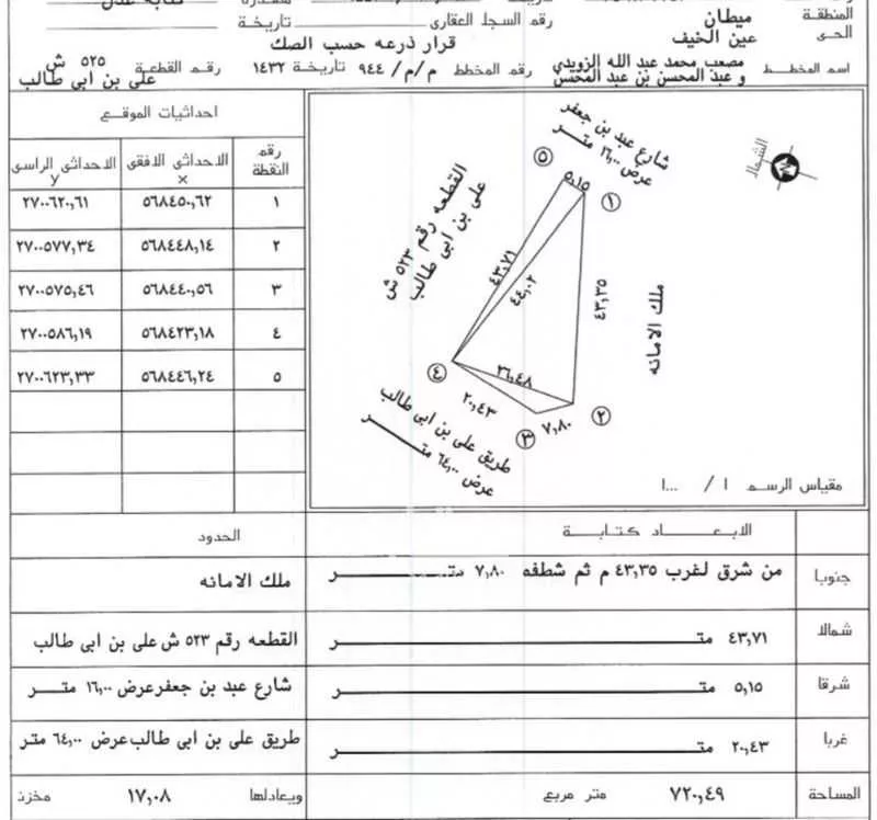 أرض للإيجار في شارع أمير المؤمنين على بن ابى طالب رضي الله عنه ا ، حي عين الخيف ، المدينة المنورة ، منطقة المدينة المنورة 1 صورة