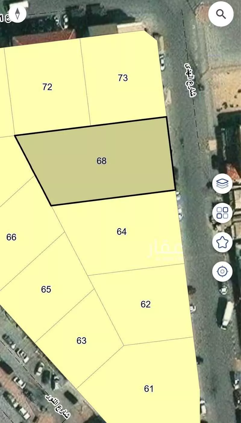 أرض للبيع في شارع الهدى, حي الجوهرة, مدينة الجبيل, المنطقة الشرقية 1 صورة