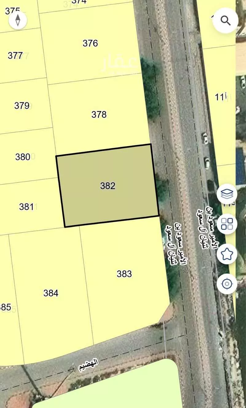 أرض للبيع في شارع الوفاء, حي الجوهرة, مدينة الجبيل, المنطقة الشرقية 1 صورة