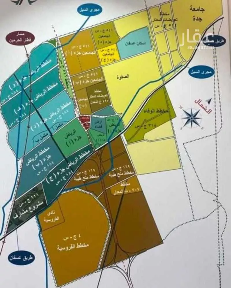 أرض للبيع في شارع عبدالكريم جهيان ، حي الرياض ، جدة ، جدة 1 صورة