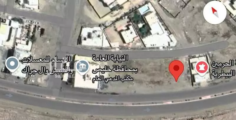 أرض للبيع في شارع عبدالله ابن عبدالعزيز, حي الفيصلية, مدينة خليص, منطقة مكة المكرمة 1 صورة