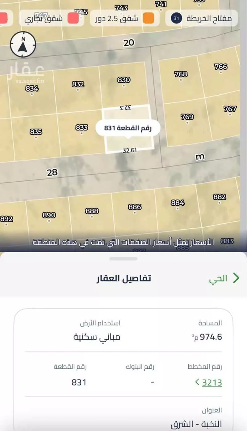 أرض للإيجار في شارع عبدالسلام بن أبي عبدالله ، حي الفرسان ، الرياض ، منطقة الرياض 1 صورة