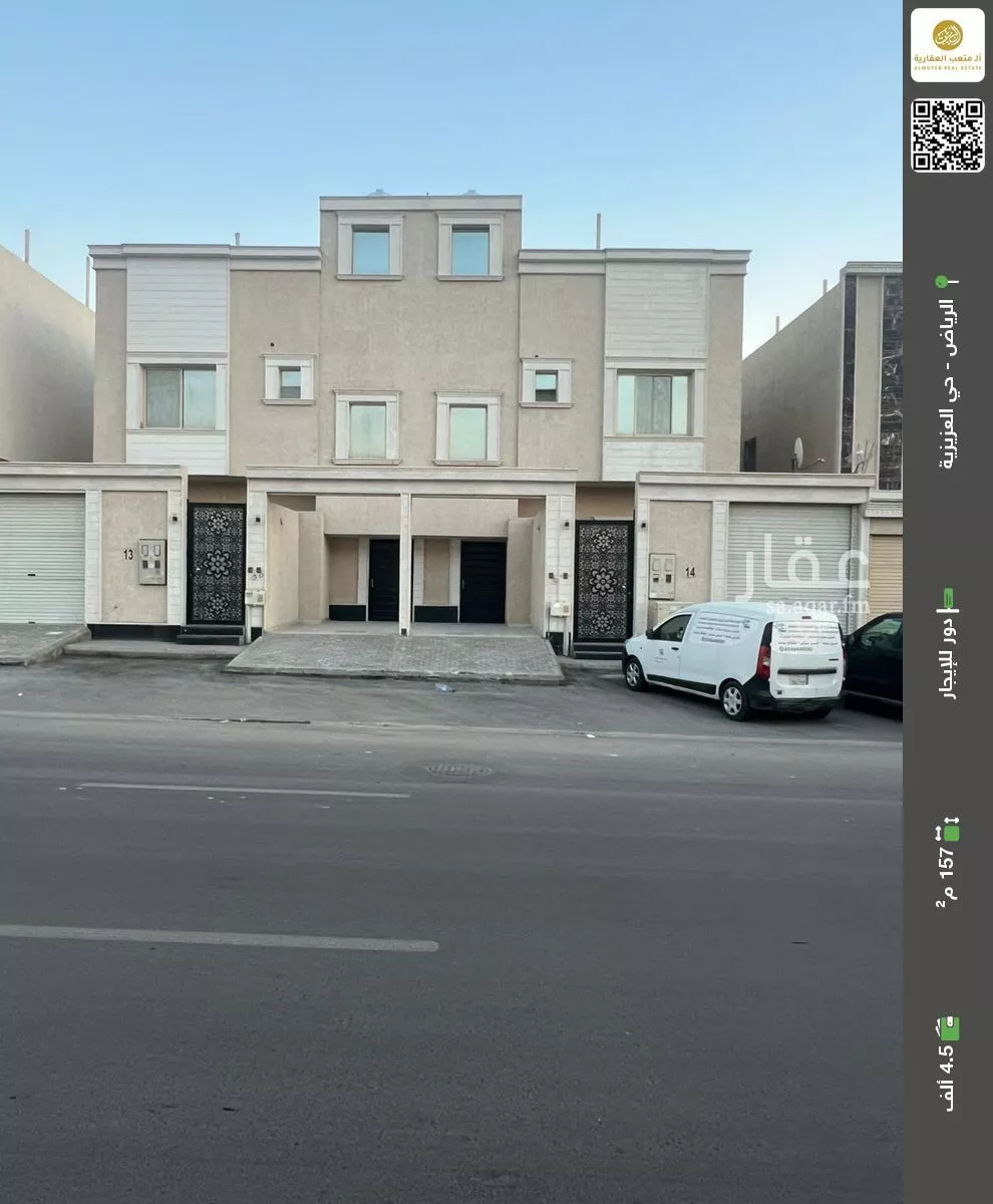 دور للإيجار في شارع نهاوند, حي العزيزية, مدينة الرياض, منطقة الرياض 1 صورة