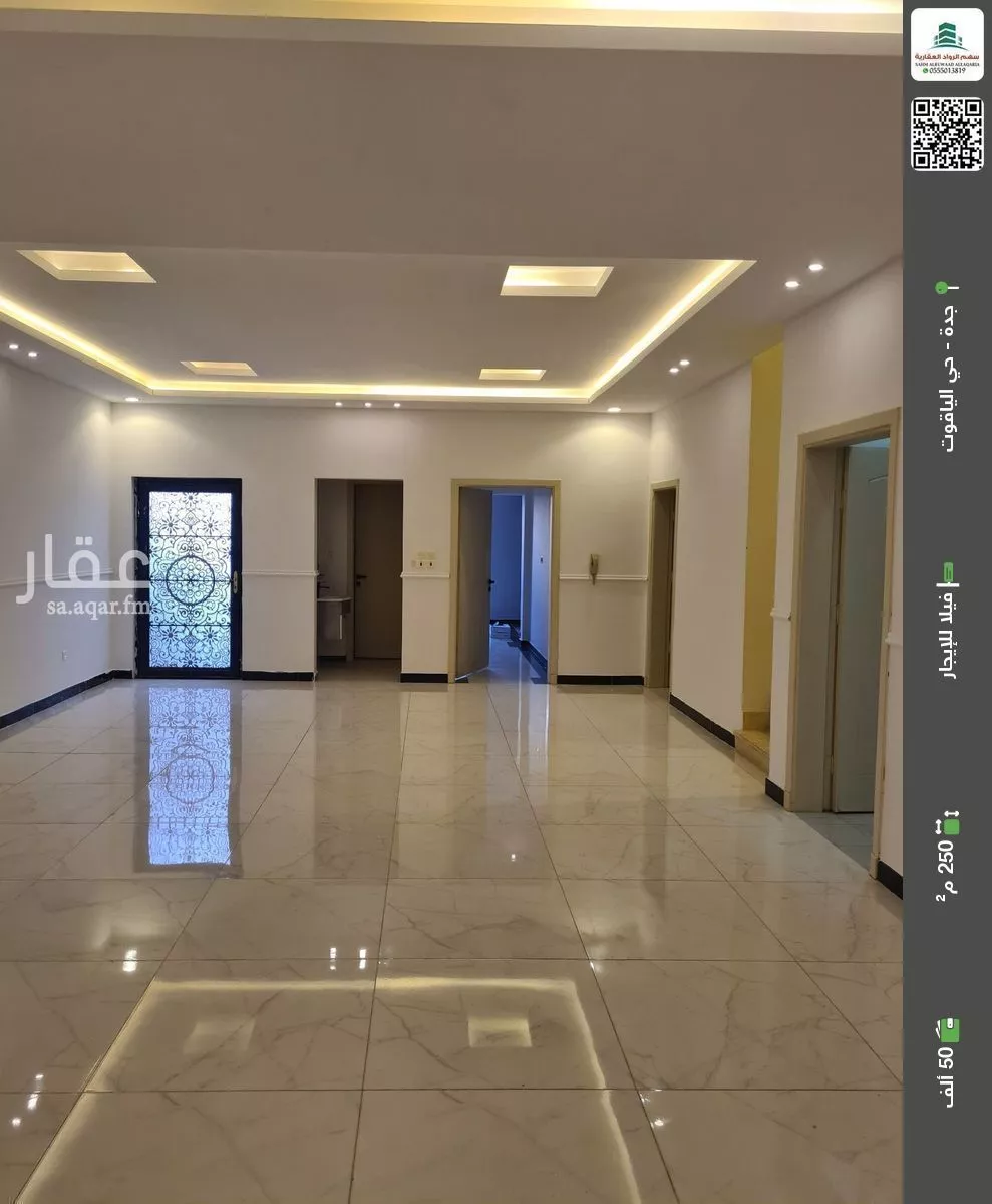 فيلا للإيجار في شارع عبد الواحد بن جديد, حي الياقوت, مدينة جدة, منطقة مكة المكرمة 1 صورة