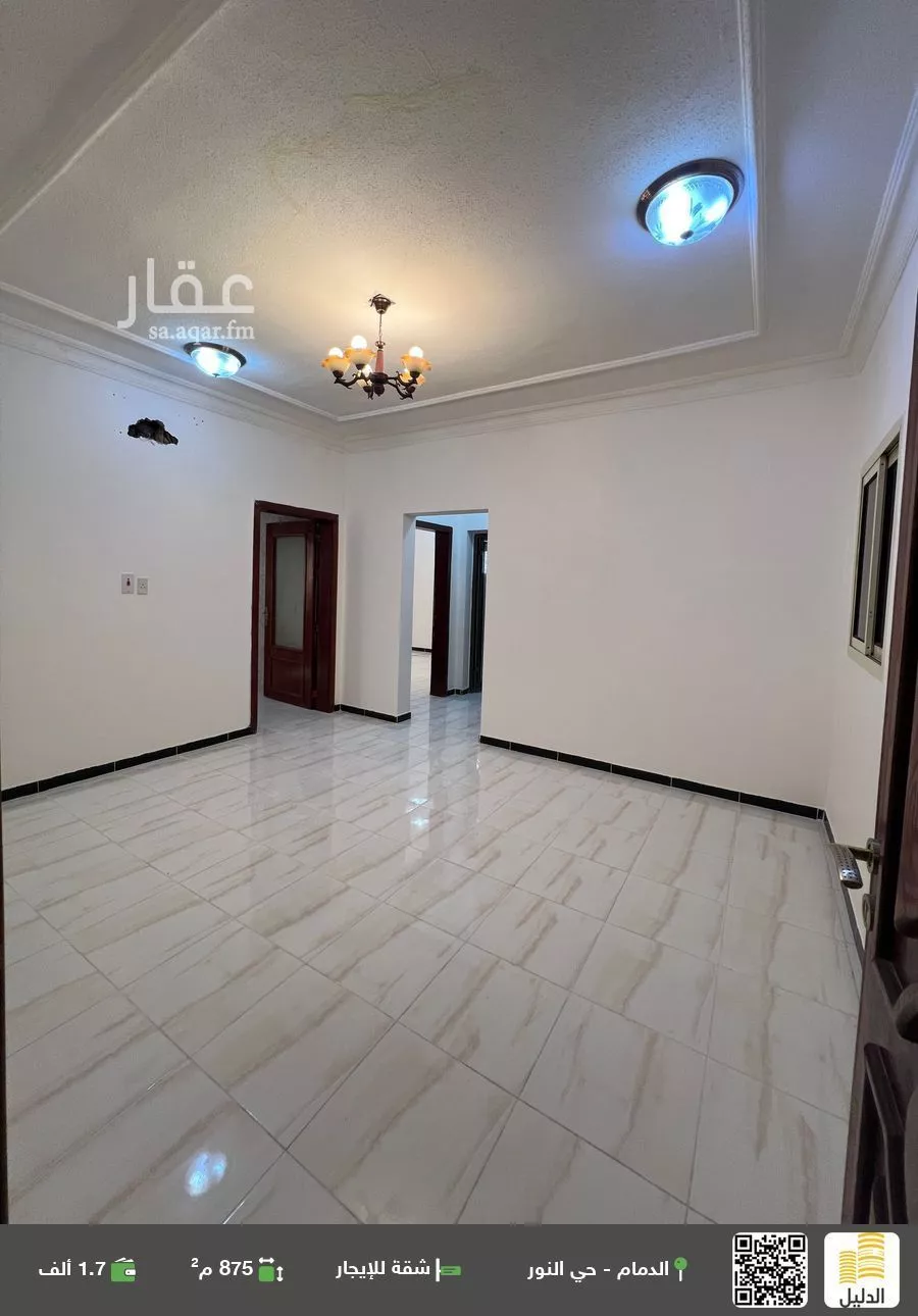 شقة للإيجار في شارع المرار بن سعيد, حي النور, مدينة الدمام, المنطقة الشرقية 1 صورة