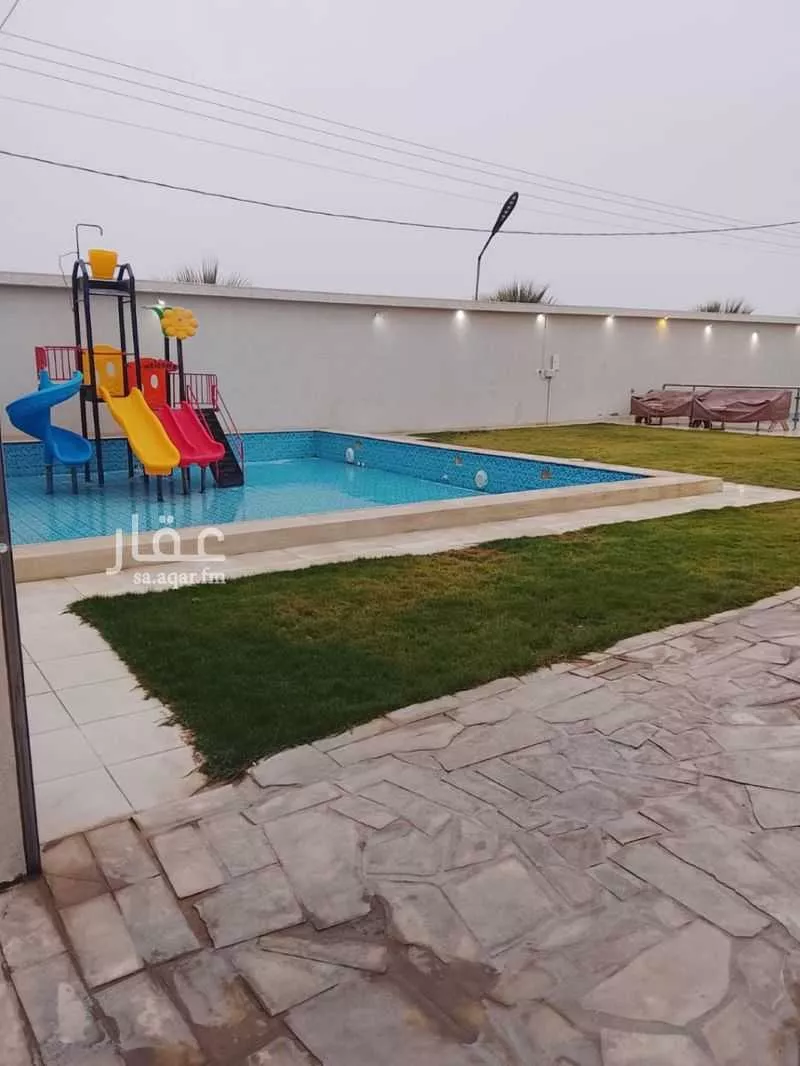 استراحة للإيجار في شارع جعيل ابن سراقة الغفاري, حي العفجه, مدينة الخرج, منطقة الرياض 1 صورة