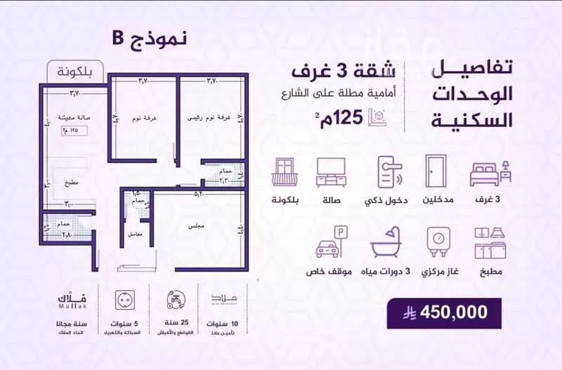 شقة للبيع في شارع ابي مسلمة المخزومي, حي الفيحاء, مدينة جدة, منطقة مكة المكرمة 1 صورة