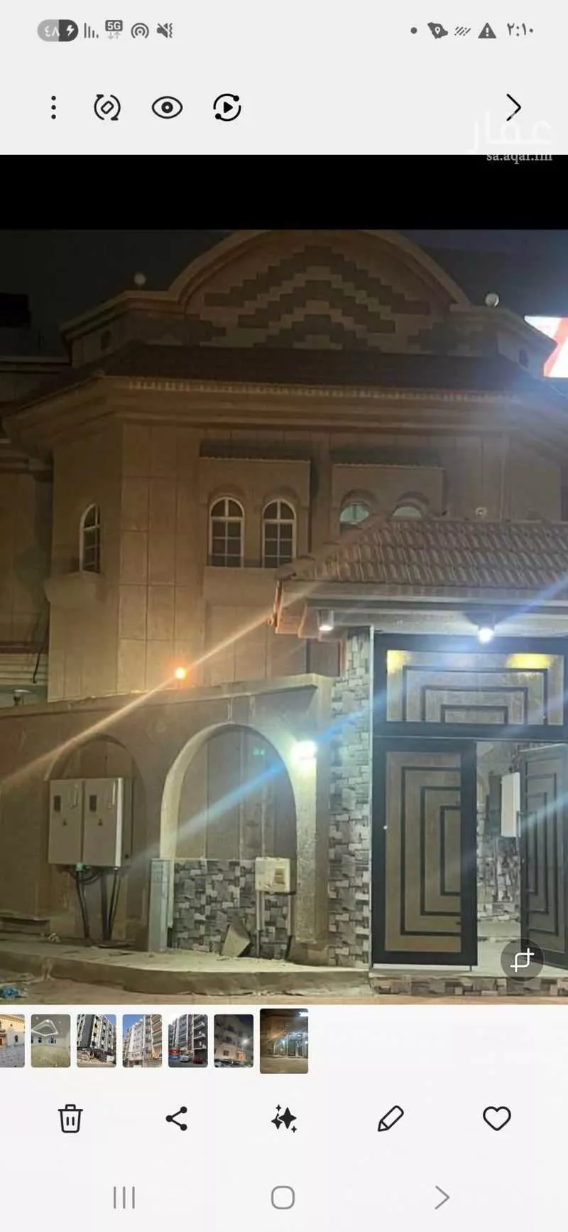 فيلا للإيجار في شارع احمد الكيواني, حي الصفاء, مدينة جدة, منطقة مكة المكرمة 1 صورة