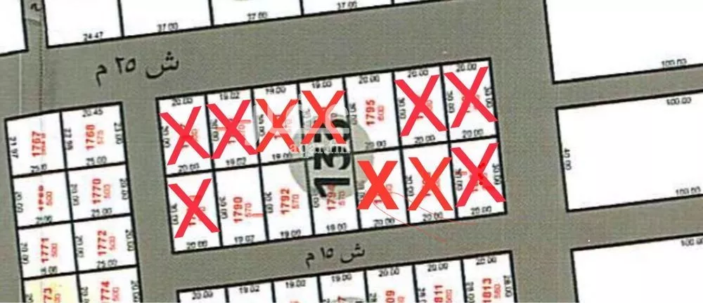 أرض للإيجار في شارع شارع 97 ح, حي المحمدية 1, مدينة جازان, منطقة جازان 1 صورة