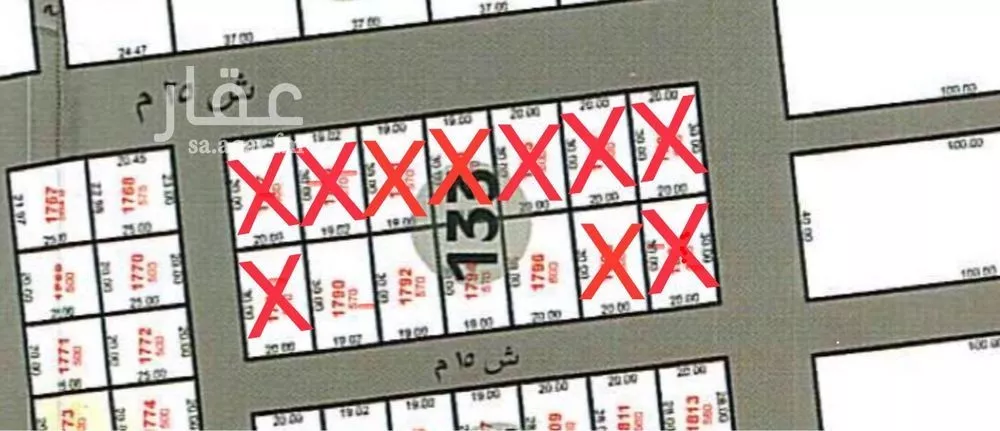 أرض للبيع في شارع شارع 97 ح, حي المحمدية 1, مدينة جازان, منطقة جازان 1 صورة
