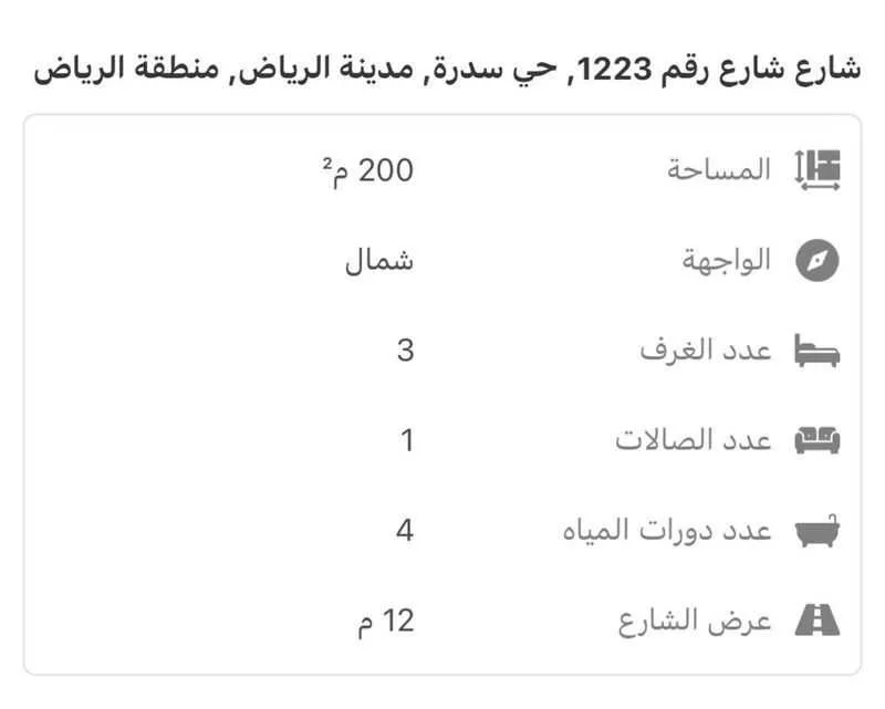 فيلا للبيع في حي السدرة, مدينة الرياض, منطقة الرياض 1 صورة