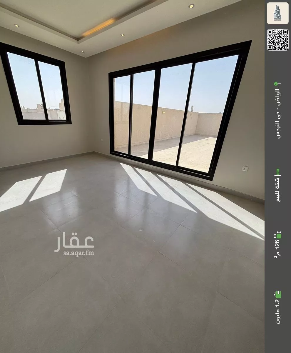 شقة للبيع في شارع أبي طاهر إسماعيل الجيطالي, حي النرجس, مدينة الرياض, منطقة الرياض 1 صورة