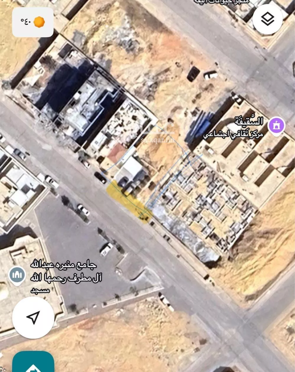 أرض للبيع في شارع ظهره العودة غرب 128, حي ظهره العودة غرب, مدينة امارة منطقة الرياض - الدرعيه, منطقة الرياض 1 صورة