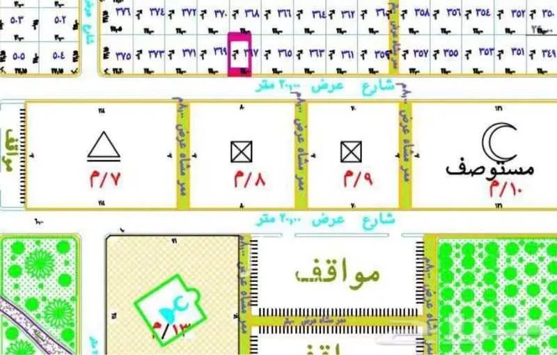 أرض للبيع في حي السوسن, مدينة ابها, منطقة عسير 1 صورة
