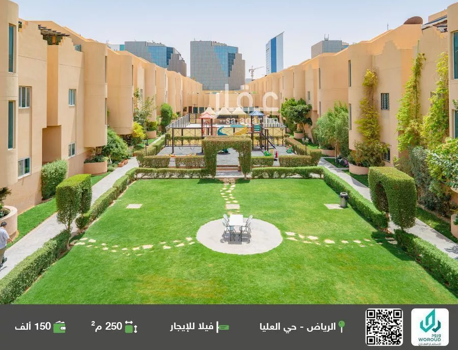 فيلا للإيجار في شارع شعبة بن الحجاج, حي العليا, مدينة الرياض, منطقة الرياض 1 صورة