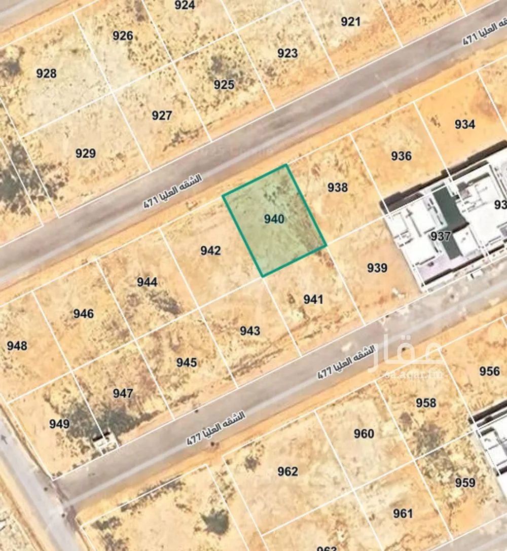 أرض للبيع في شارع الشقه العليا 471, حي الزيتونة, مدينة بريدة, منطقة القصيم 1 صورة