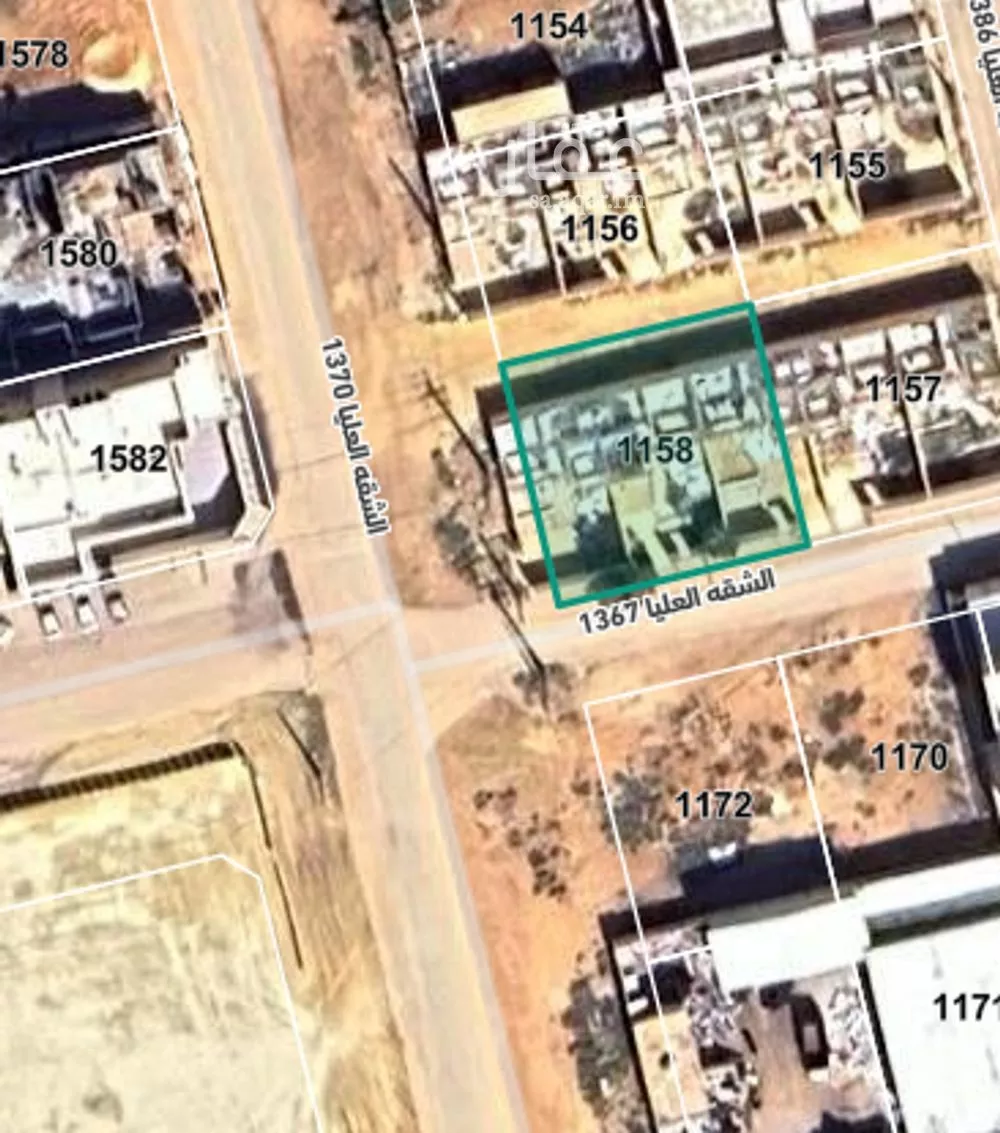 أرض للبيع في شارع الشقه العليا 1370, حي السليمانية, مدينة بريدة, منطقة القصيم 1 صورة