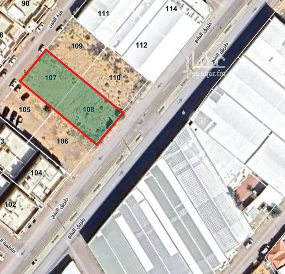 أرض للبيع في شارع النقع, حي الربيع, مدينة بريده, منطقة القصيم 1 صورة