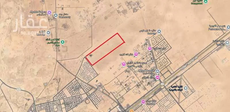 أرض للبيع في مدينة القويعية, منطقة الرياض 1 صورة