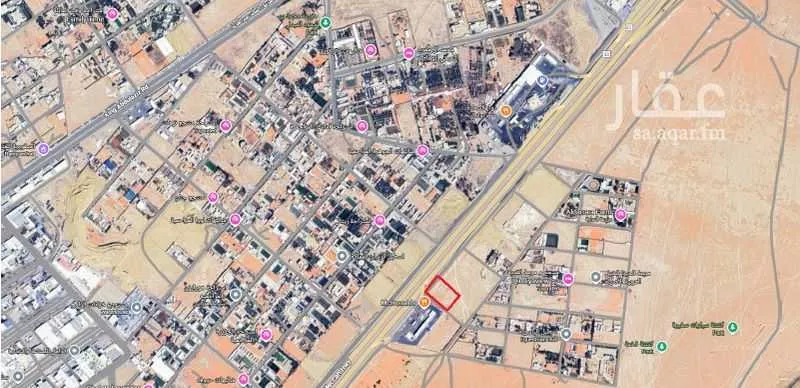 أرض للبيع في شارع الرياض السريع, حي الحزم, مدينة المزاحمية, منطقة الرياض 1 صورة