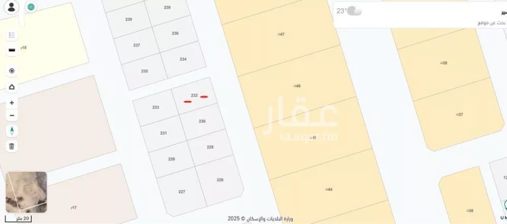 أرض للبيع في مدينة دحله بن سرور, منطقة عسير 1 صورة