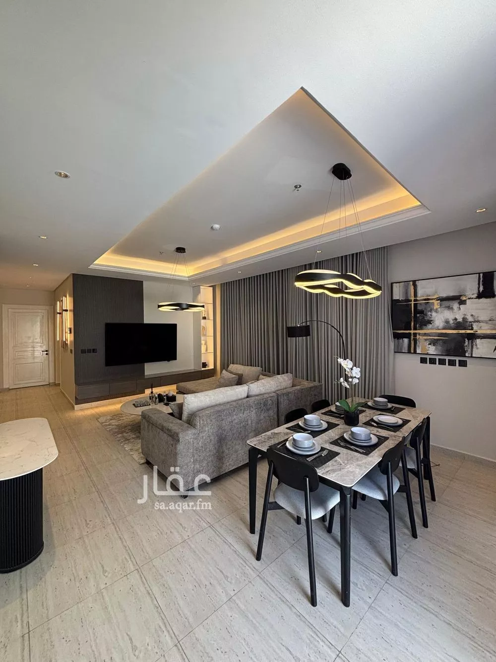 شقة مفروشة للحجز في شارع العمرة ، حي الملقا ، الرياض ، منطقة الرياض 1 صورة