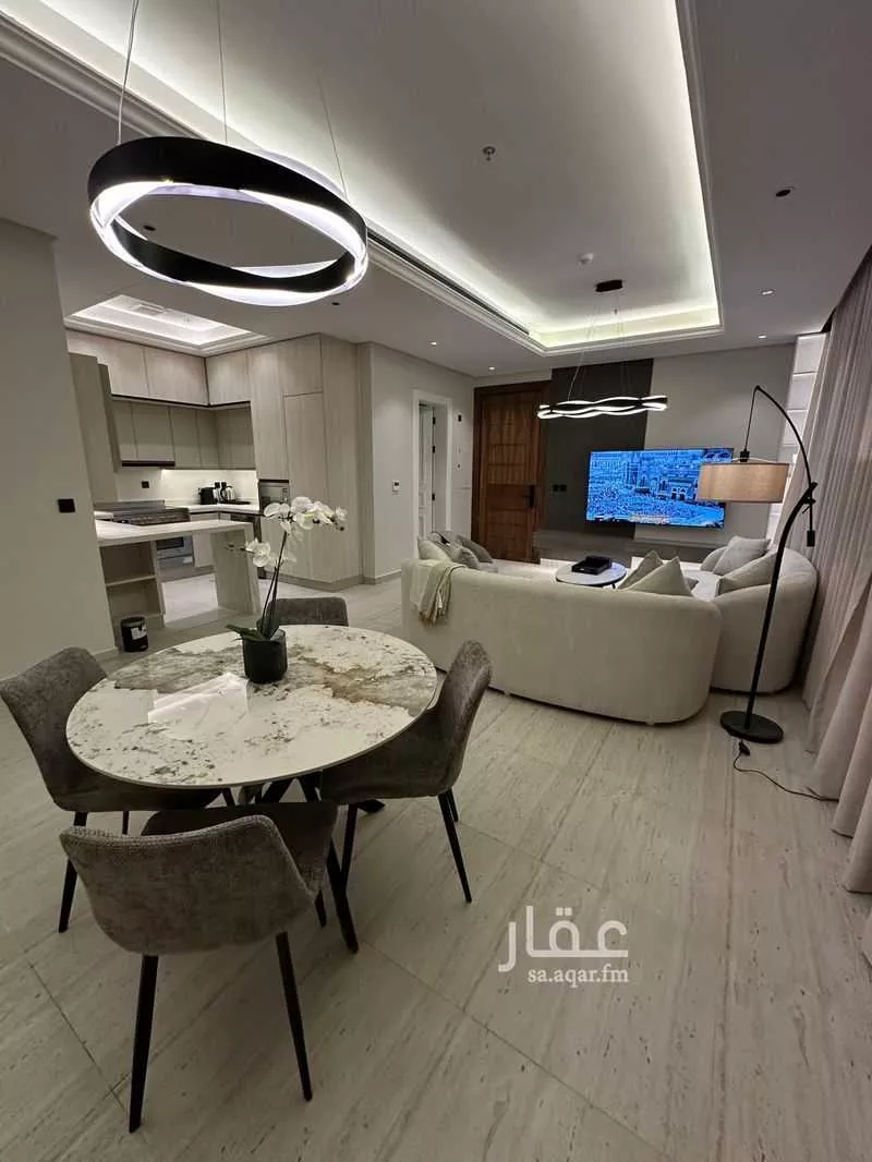 شقة مفروشة للحجز في شارع عبداللطيف بن عبدالملك آل الشيخ ، حي القيروان ، الرياض ، منطقة الرياض 1 صورة