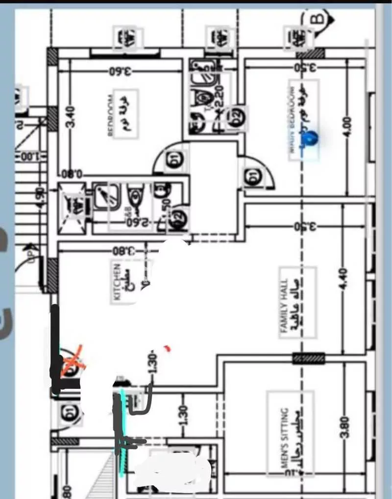 شقة للإيجار في شارع 39 السيف ، حي السيف ، الدمام 1 صورة