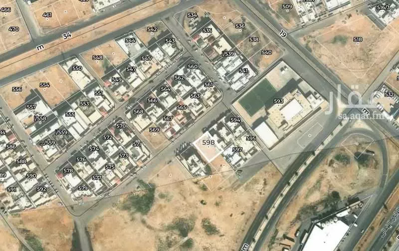 أرض للبيع في شارع الامير سعود بن هذلول, حي الجزيرة, مدينة بريدة, منطقة القصيم 1 صورة