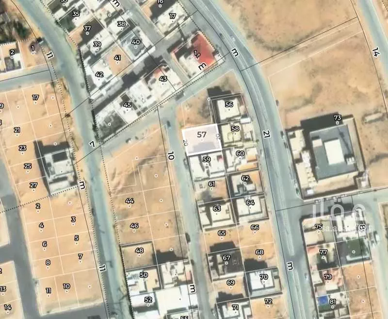 أرض للبيع في شارع المريدسية 46, حي المريديسية الجنوبية, مدينة بريدة, منطقة القصيم 1 صورة