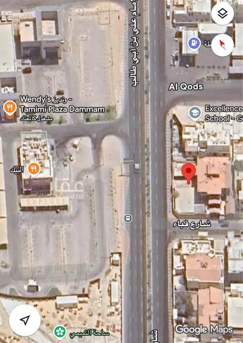 أرض للإيجار في شارع الامام علي بن ابي طالب, حي عبدالله فؤاد, مدينة الدمام, المنطقة الشرقية 1 صورة
