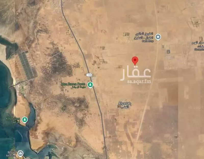 أرض للبيع في شارع علي بن ابي طالب , حي الحكاميه, مدينة المضايا, منطقة جازان 1 صورة