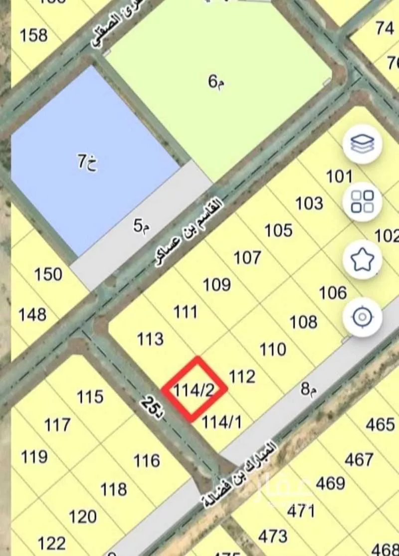 أرض للبيع في حي الوسام, مدينة الظهران, المنطقة الشرقية 1 صورة