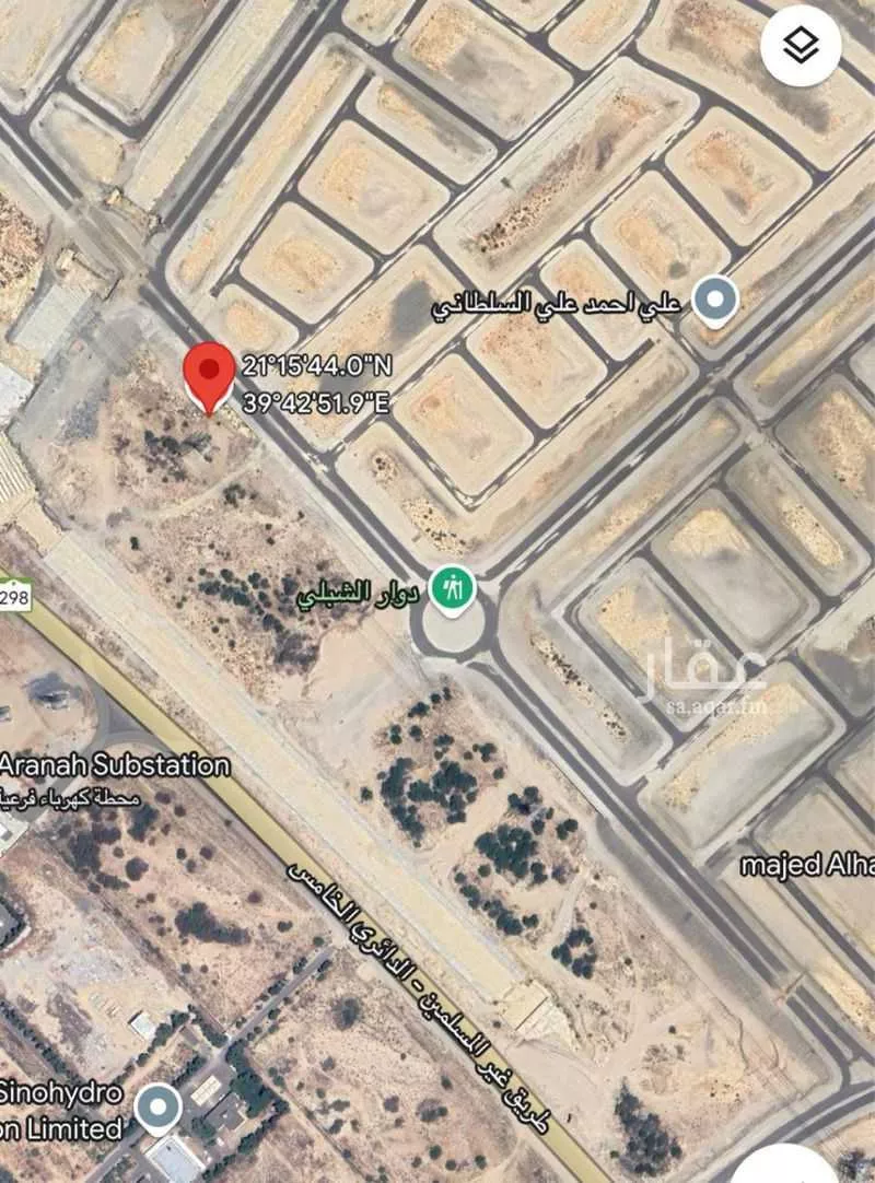 أرض للإيجار في حديقة الازهار ، حي ولي العهد ، منطقة مكة المكرمة 1 صورة