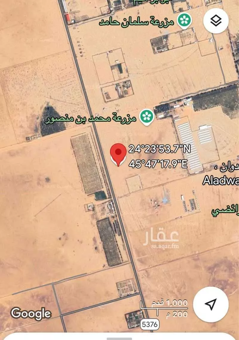 أرض للبيع في شارع الويلي , حي الجديده, مدينة المزاحمية - الجديده, منطقة الرياض 1 صورة