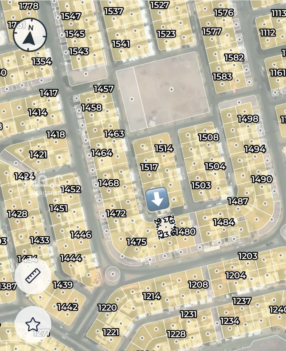 أرض للبيع في شارع عباس السلمي, حي الريان, مدينة جدة, منطقة مكة المكرمة 1 صورة