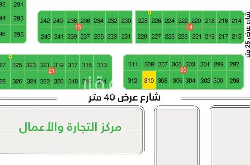 أرض للبيع في شارع يعقوب بن اوس, حي ضاحية الملك فهد, مدينة الدمام, المنطقة الشرقية 1 صورة