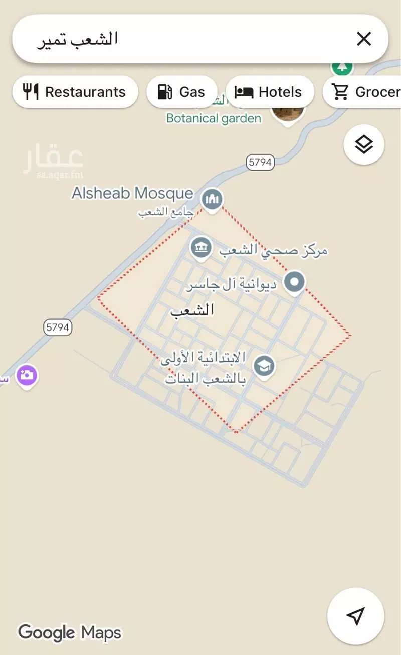 أرض للبيع في شارع الشعب 70 ، الشعب ، المجمعة 1 صورة