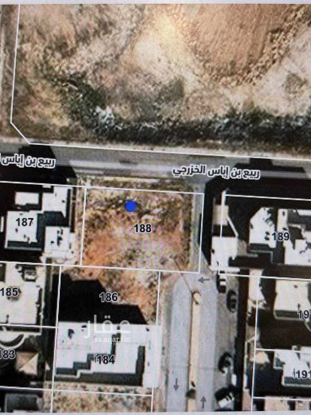 أرض للبيع في شارع رافع بن الحارث الأوسي, حي المروج, مدينة عنيزه, منطقة القصيم 1 صورة