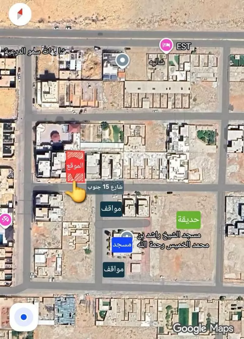 أرض للبيع في شارع ظهره العودة غرب 151, حي ظهره العودة غرب, مدينة الدرعية, منطقة الرياض 1 صورة